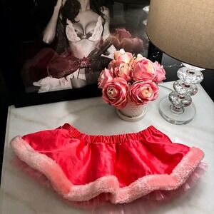 Vintage Victoria's Secret Sexy Little Things Santa Skirt